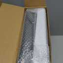 OSPNIEEK Self-adhesive Under Desk Drawer Organizer, 2 Pack Table Hidden Slide Out Large Storage Mounted Desktop Pencil Holder Tray Drawers for Office Home School Stationery Kitchen (XL+L, Black)