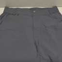 MAGCOMSEN Womens Hiking Cargo Shorts Golf Athletic Lightweight Water Resistant Shorts with Pockets for Summer 5 Inch (Gray, XL)