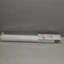 Persilux Motorized Roller Blinds with Remote Control, Blackout Electric Window Shades Compatible with Alexa Google via Hub, Rechargeable Smart Blinds for Windows, Custom Size, Blackout-White