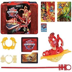 Bakugan Baku-tin with Special Attack Mantid, Customizable, Spinning Action Figure and Toy Storage, Kids Toys for Boys and Girls 6 and up