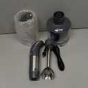 Mueller Multistick 800W 4-in-1 Immersion Blender Handheld, 12 Speed Hand Mixer - Turbo Boost, Heaviest Duty Copper Motor, Titanium Blades Hand Blender, Milk Frother Wand, Whisk, Beaker, Chopper, Grey (Grey)