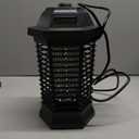 GOOTOP Bug Zapper Outdoor, Mosquito Zapper, 3 Prong Plug in Electric Fly Zapper, Mosquito Killer, Fly Traps, Flying Insects Zapper Indoor Outdoor 90-130V, 4200V, ABS Plastic Outer (Black)