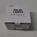 JOBOSI Dog Wind Chimes, Solar Dog Lights for Outside, Gifts for Dogs Lovers, Birthday Gifts for Women, Mom, Ded, Grandma, Garden Lawn Yard Outdoor Decor Mobiles Wind Chime, Dogs Themed Gift