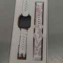 Smart Watches for Women with 4 Bands, 1.83" Fitness Trackers for Android iPhone Pedometer/Sleep/Heart Rate/SpO2 Monitor Smartwatch for Bluetooth Calls/Notifications 110+ Sports Modes 100+/DIY Dials (Rose Gold)