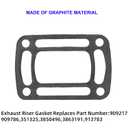 Volvo Penta Riser Gasket, Volvo Penta Gasket 3863191, Exhaust Gaskets Fit for OMC Elbow Riser Sierra 18-0943 3850496 3863191 4 pcs