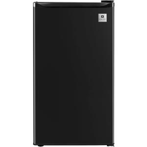 ARCTIC CHEF Mini Refrigerator-Freezer Compartment-Adjustable Thermostat Control-Reversible Doors-Ideal for Dorm, Office, RV, Garage, Apartment-Black, 3.2 CU.FT