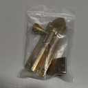 Solid Cast Brass Barrel Bolt, Antique Brass Door Slide Latch Lock, Heavy Duty Gate Sliding Bolt Latch