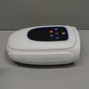 Hand and Wrist Massager with Heat, Air Compression and Gentle Vibration, 3 Modes, 5 Intensities, LCD Display, Cordless Hand Relaxation Massager for Daily Relaxation (White)