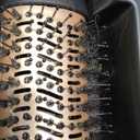 Hair Dryer Brush Set, Multifunctional Hot Air Brush for Salon Blowouts, Negative Ion Technology & Quick Drying, Shiny and Less Frizz, Black Gold