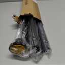 CorkLatta Black Shower Curtain Rod 31 to 80 Inch,1 Inch Diameter Adjustable Spring Tension Stainless Steel Telescoping Rod,Easy Install,No Rust