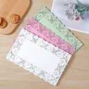 Rectangle Paper Doilies - 8inch x 12inch White Lace Disposable Paper Doilies - for Crafts,Cakes,Food, Desserts, 100 PCS