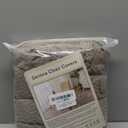 Genina Waterproof Chair Covers for Dining Room Set of 4 Kitchen Chair Covers Parson Dining Chair Slipcover,Taupe