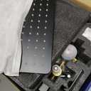 Ceiling Mounted Rain Shower System, SHAMANDA Luxury Brass Shower Faucet Set with 12 Inch Shower Head and Hand Shower(Including Rough-In Valve Body and Trim), Matte Black, LCM701-7