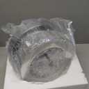 Modern Crystal Chandelier Mini Round Flush Mount Ceiling Light Fixture Small LED Crystal Ceiling Light for Hallway Foyer Living Room (Warm White)