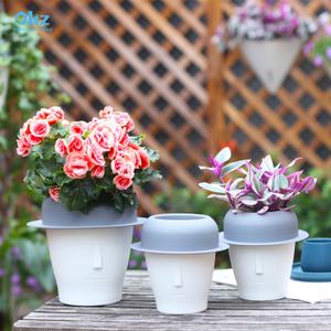 X101/102 Cowboy Style Self Watering Pot/ Hanging Flowerpot, 6 Pots