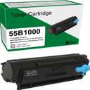 55B1000 Black Toner Cartridge (1-Pack) - Compatible 55B1000 High Yield Toner Cartridge Replacement for Lexmark MS331dn MS431dn MS431dw MX331adn MX431adn MX431adw MX432adwe Printer