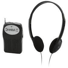 GPX Portable Compact Radio W/HDPH R116B