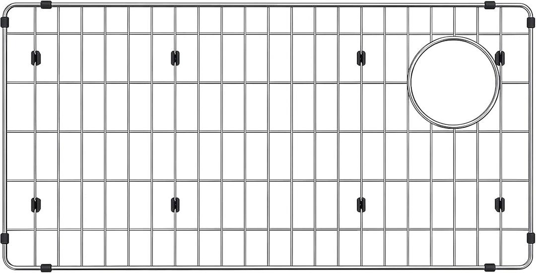 Sink Protectors for Kitchen Sink, Stainless Steel Sink Protector 28-1/4" x 14-1/4" x 1-1/4", Sink Grate for Bottom of Kitchen Sink