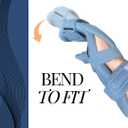Functional Resting (WHFO) - Resting Hand Splint, Stroke Recovery, Adjustable Support Wrist and Hand Brace - Bend-to-Fit - Right Large