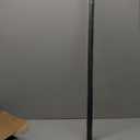 Ivilon Window Treatment Curtain Rod - Square Finials, 1 1/8 in Rod, 48 to 86 Inch, Antique Black