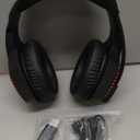 Wireless Gaming Headset for PS5, PS4, PC, Laptop, Mac & Switch, Dual Low-Latency 2.4GHz USB/Type-C, Bluetooth Gaming Headphones with ENC Mic for Gamecube, 3D Stereo,Colorful Light, 50H Power