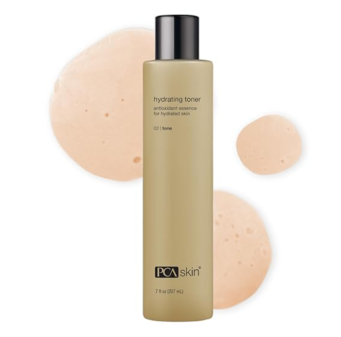 PCA SKIN Hydrating Toner, Moisturizing Facial Toner, Deeply Hydrates Without Clogging Pores, 7.0 fl oz Pump