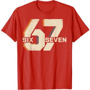 67 Six Seven Meme T-Shirt, S