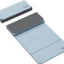Foldable Yoga Excercise Mat 71"L x 24"W, Odourless Light Weight POE Mat For Home Fitness and Gym Workouts, 1/4 inch Non-slip design for All Types of Yoga Pilates