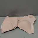 PoseFree Womens Seamless Wireless Supportive Bra Push Up Comfort Soft No Underwire Full Coverage T-Shirt Bra (3X-Large, Nude)