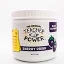 Teacher Power (The Original) in Black Raspberry Sugar Free Energy Drink 70/servings per Jar 100mg Caffeine with B Vitamins