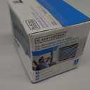 BLACK+DECKER Desktop Air Cooler, Personal Portable Fan with 3-Speeds, Evaporative Air Cooler with 0.5L Water Tank, Air Cooler Fan for Desk, Home, Office, Bedroom, and more, BDMC10, White/Gray