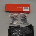 livho 2025 Trendy Oval Sunglasses - Stylish Polarized Shades for Everyday - Retro Metal Frames