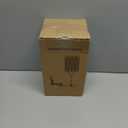 GyroVu Crystal Touch Table Lamp for Bedroom, Silver Desk Lamp with USB-C & USB-A Ports, Dimmable Modern Bedside Lamp for Nightstand, Living Room & Home Office - LED Bulb Included