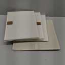 Storage Works Closet Storage Bins, Large Storage Baskets with Clear Window and Handles, Foldable Fabric Organizer for Clothes, Shelves, Beige, 3 Pack