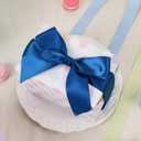 2 x LaRibbons 1 1/2 Inch 50 Yard Double Faced Satin Ribbon,Royal Blue Satin Craft Fabric Ribbon for Gift Wrapping Floral Bouquets Wedding Party Decoration