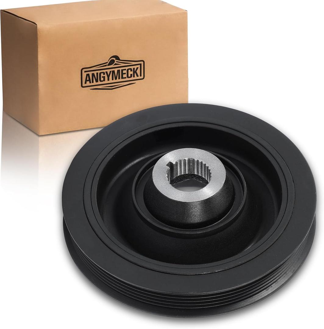 Engine Harmonic Balancer Crankshaft Pulley 594-187 Compatible with Honda Accord 1998 1999 2000 2001 2002 Odyssey 1998 Acura Cl Isuzu Oasis 1998-1999 L4 2.3L 13810PAAA01