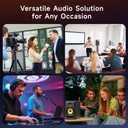 Cable Matters 3.5mm to XLR Cable - 3ft, Male to Male XLR to 1/8 Inch Cable, Compatible with iPod, MP3 Player, Laptop, Voice Recorder, and More, Black  Not for Microphone Use