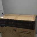 Queen Air Mattress with Frame, Self Inflating/Deflating Bed for Adults - PeakRest Blow Up Bed, Camping Cot with Mattress for Adults - Portable Queen with Travel Rolling Case on Wheels