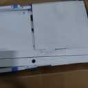 Furologee 66 L Shaped Desk with Power Outlet, Reversible Computer Gaming Desk with File Drawer & 2 Monitor Stands for Home Office with Storage Shelves, White