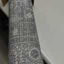 Loloi Teagan Collection TEA-03 Denim/Pebble 2'-8" x 4' Accent Rug, Large, Soft Neutral Rug, High-Traffic for Living Room, Bedroom, Home Office, Dining Area