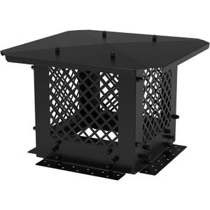 Stanbroil 10" x 10" Chimney Cap, Adjustable Fit Existing Outside Clay Flue