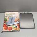 Titanium Cutting Boards for Kitchen, 2 in 1 Non Toxic Cutting Board, Food-Grade Double Sided Pure Titanium & Wheat Straw PP Chopping Board for Meat/Vegetables, Dishwasher Safe Large 16.311-1 PC