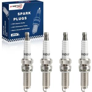 Iridium Spark Plugs 4 Pack 5787 ILZKR7B-11S Fits for Honda Accord 2.4 2008 2009 2010 2011 2012, CRV 2010-2014, Civic Crosstour 2012 2013 2014 2015, Acura TSX 2009-2014, Acura ILX 2013-2015, L4 2.4L