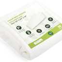 Wedge Pillow Cover for 24x24x10 Bed Wedge Pillow, Hypoallergenic Replacement Case Cover with Zipper & Pockets