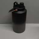 Kerilyn Insulated Gallon Jug with Handle, One Gallon, 128oz Stainless Steel, Large Double Vacuum Water Bottle for Hot & Cold Drinks, Wide Mouth, Sweat Proof, Great for Travel, Camping, Grey Gradient