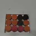 Professional Wooden Carrom Coins Set (8mm) International Champion Quality Tournament Grade Coins (24 Pcs) with 2 Strikers Included