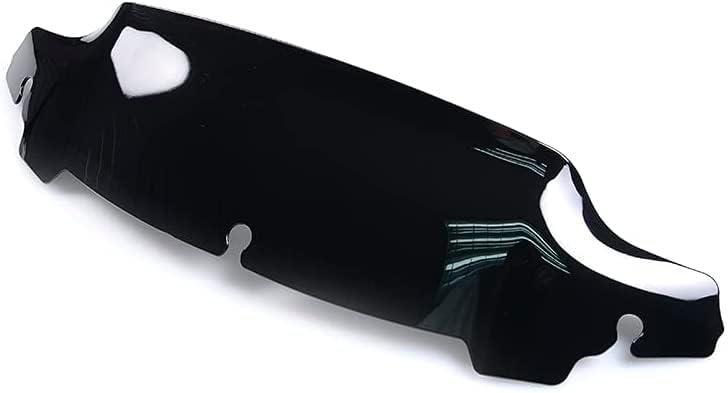 4.5" Black Wave Windshield Windscreen Compatible for Harley Davidson Touring Street Glide/Electra Glide/Tri Glide FLHT FLHX FLHTCU FLHTC FLHTK/Tri-Wheel Glide 2014-2019