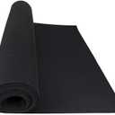 Mytee Products 20' x 27" Black Neoprene Floor Runners - Non Skid Bottom, Protect All Floor Surfaces - Reusable Neoprene Floor Mat with Slip-Proof Surface