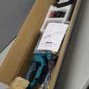 20'' Hedge Trimmer Cordless with Battery, 3000RPM Electric Handheld Bush Clipper with 2pcs 2000mAh Rechargeable Batteries, 180° Rotatable Head, 2/3'' Blade Gap Blue