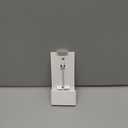 Lightning to HDMI Adapter for iPhone/iPad to TV, Dual USB OTG Adapter with Microphone Input for Live-Streaming, MIDI Keyboard, Mouse, HD TV/Projector/Monitor Compatible (White)